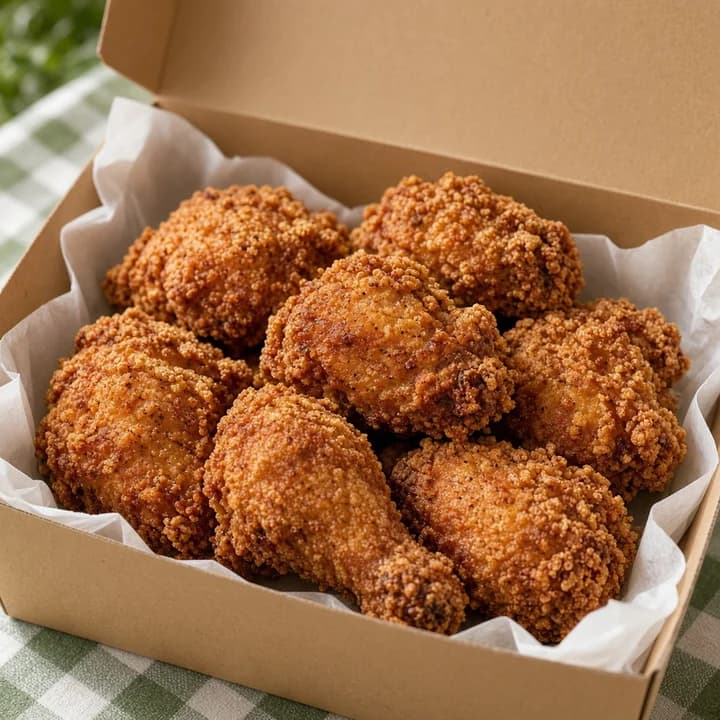 치킨 조각