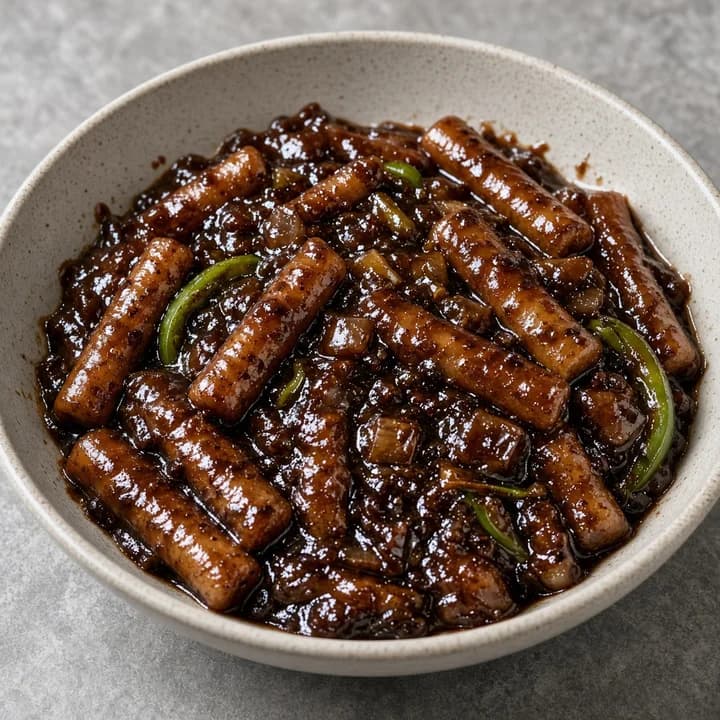 짜장떡볶이