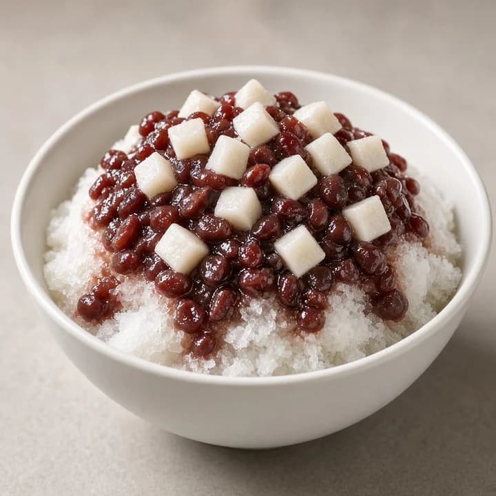 팥빙수(한 그릇)