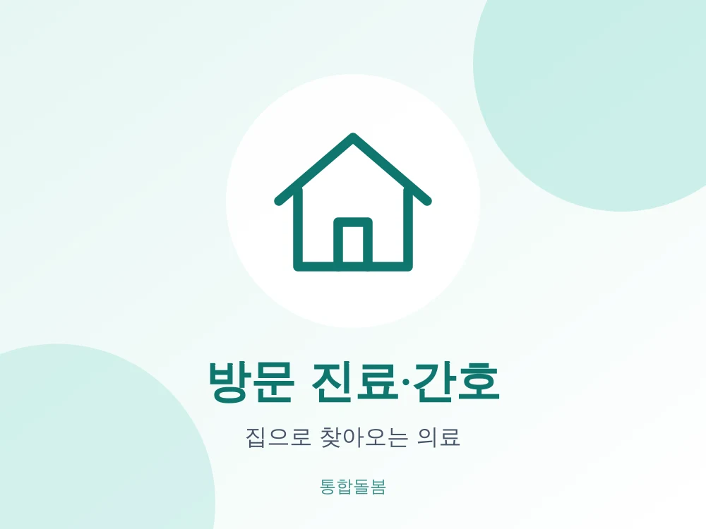 방문 진료·간호