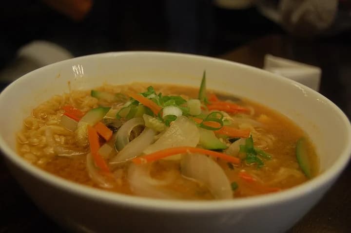 야식 라면